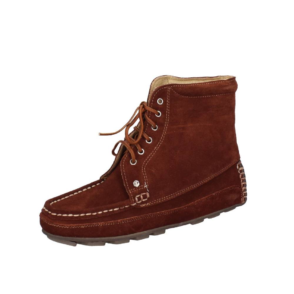 scarpe uomo HP HOUSE POWER stivaletti marrone camoscio EY225 Rilascio limitato