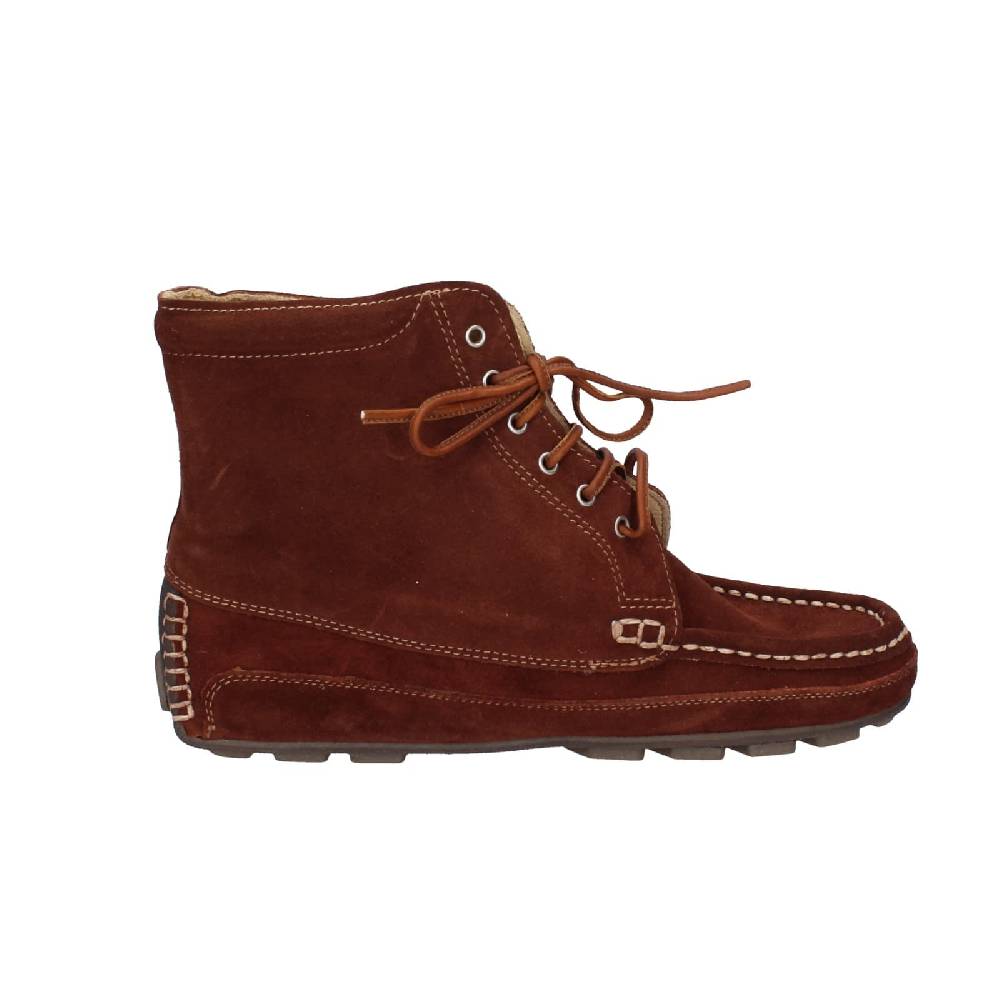 scarpe uomo HP HOUSE POWER stivaletti marrone camoscio EY225 Rilascio limitato