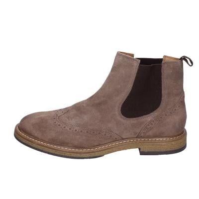 scarpe uomo STUDIO MODE stivaletti marrone camoscio BC252 Fino al 60% di sconto