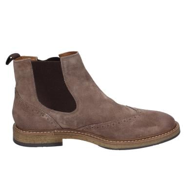 scarpe uomo STUDIO MODE stivaletti marrone camoscio BC252 Fino al 60% di sconto