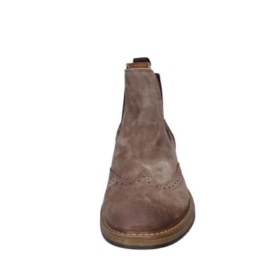 scarpe uomo STUDIO MODE stivaletti marrone camoscio BC252 Fino al 60% di sconto