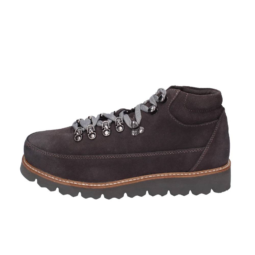 scarpe uomo CAFè NOIR stivaletti grigio camoscio EZ382 Only for today