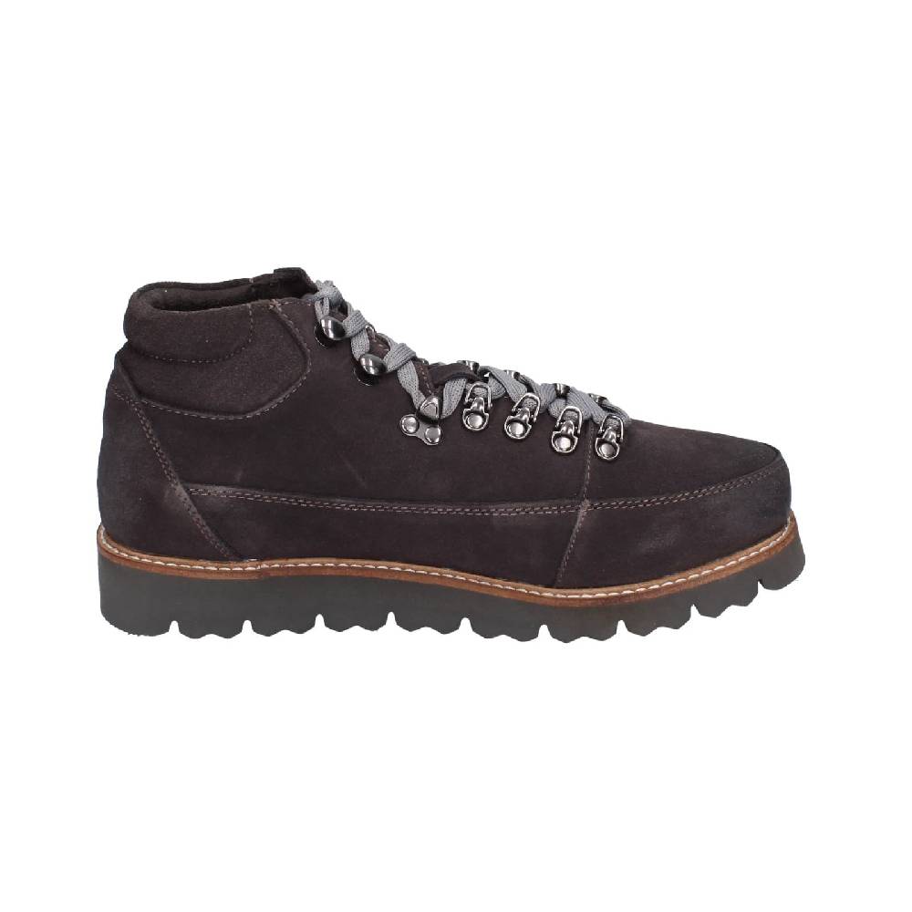 scarpe uomo CAFè NOIR stivaletti grigio camoscio EZ382 Only for today
