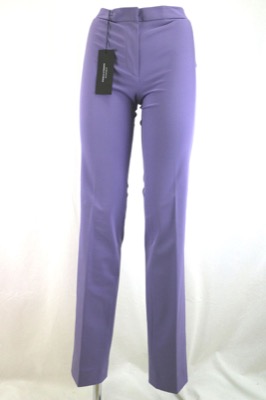 pantaloni donna STRENESSE 36 lilla poliestere AN578 Enormi sconti