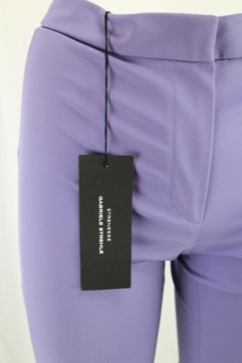 pantaloni donna STRENESSE 36 lilla poliestere AN578 Enormi sconti