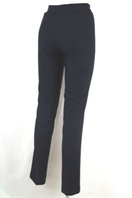 pantaloni donna ABSOLUTE 42 blu poliestere AN644 Trasporto libero internazionale