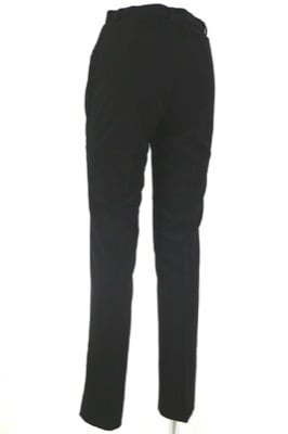 pantaloni donna ABSOLUTE 42 nero viscosa poliestere lycra AN642 Limitato a 3 giorni