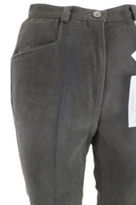 pantaloni donna ABSOLUTE 42 nero viscosa poliestere lycra AN642 Limitato a 3 giorni