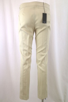pantaloni Donna P. M. E. (PME) 42 poliestere cotone elastan beige AN585 Esporta salva