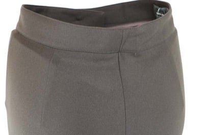 pantaloni donna ABSOLUTE 40 marrone poliestere lycra AN327 Duty-free