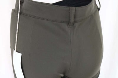 pantaloni donna STRENESSE 38 verde scuro poliestere AN374 Qualità