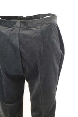 pantaloni donna MADE IN ITALY 46 nero cotone AN371 Vendita