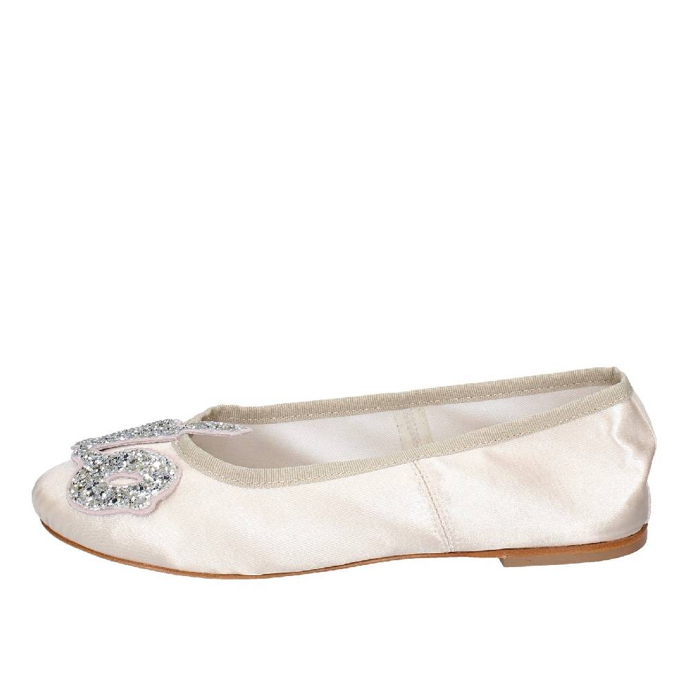 scarpe donna ANNIEL ballerine beige tessuto EX260 Qualità Garantita