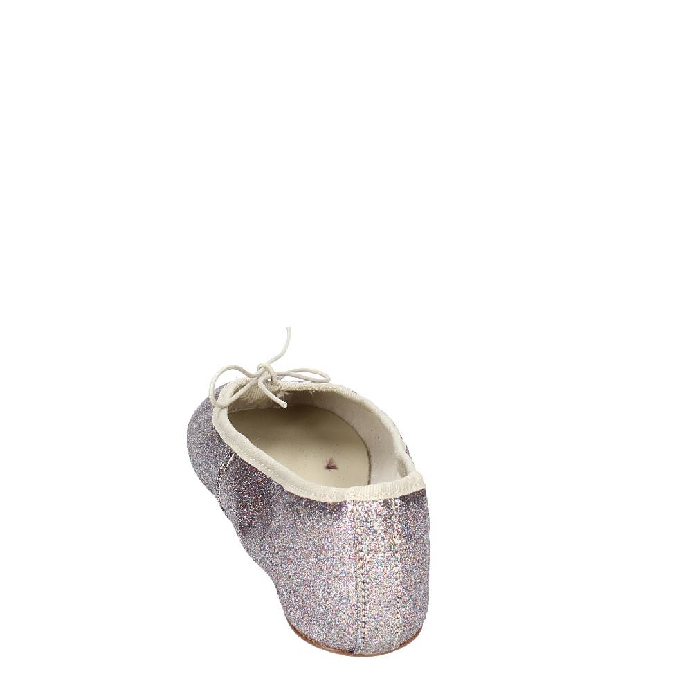 scarpe donna ANNIEL ballerine viola glitter argento EX284 Consegna Veloce