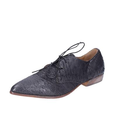 scarpe donna MOMA classiche nero pelle BH295 Sconto