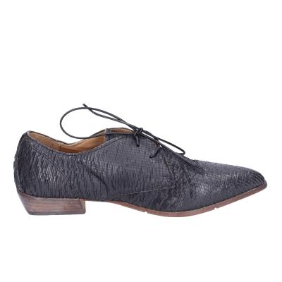 scarpe donna MOMA classiche nero pelle BH295 Sconto