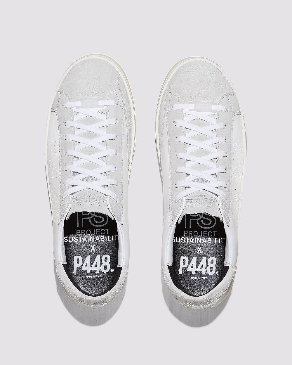 P448 John Recycled White Fino Al -60%