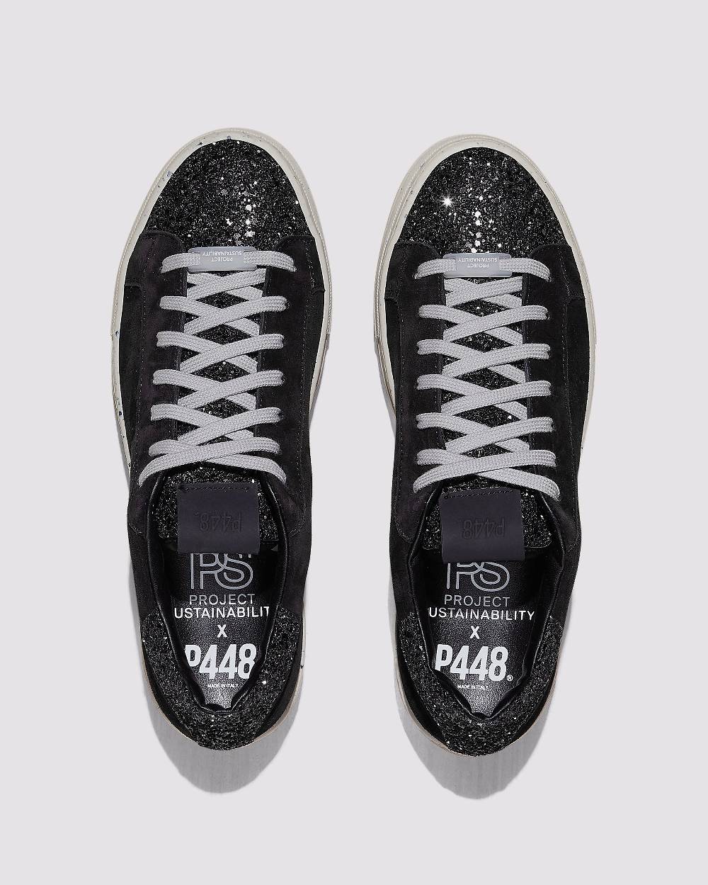 P448 Thea Recycled Black/Gun Sottocosto