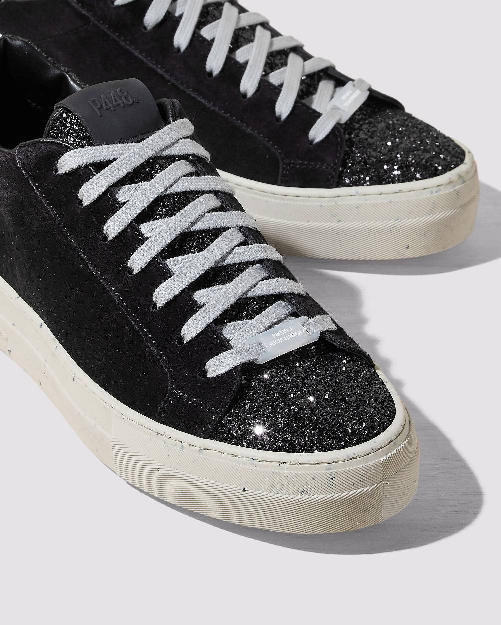 P448 Thea Recycled Black/Gun Sottocosto