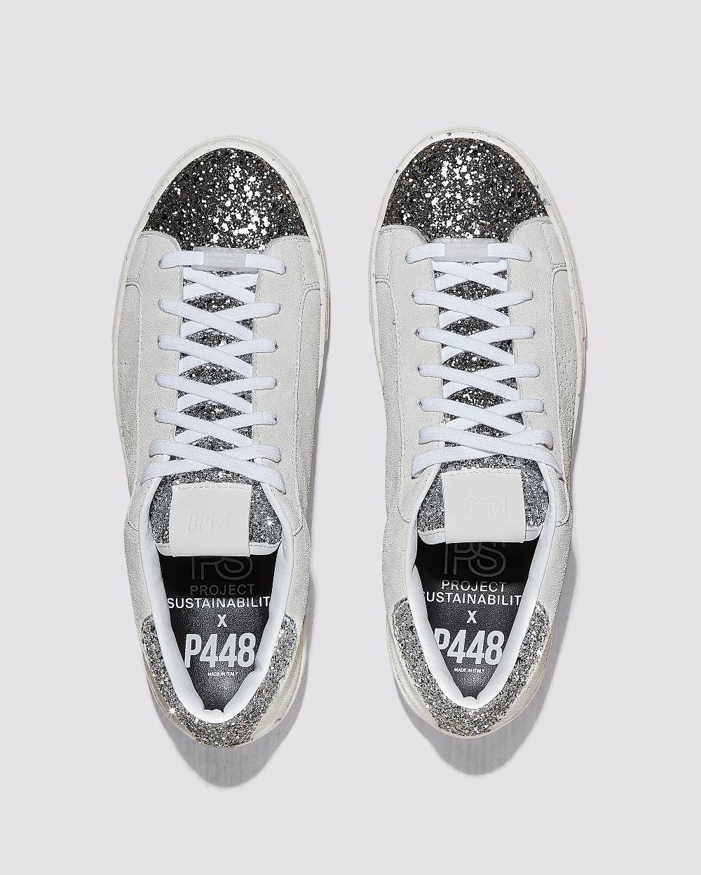 P448 Thea Recycled White/Silver Convenienza