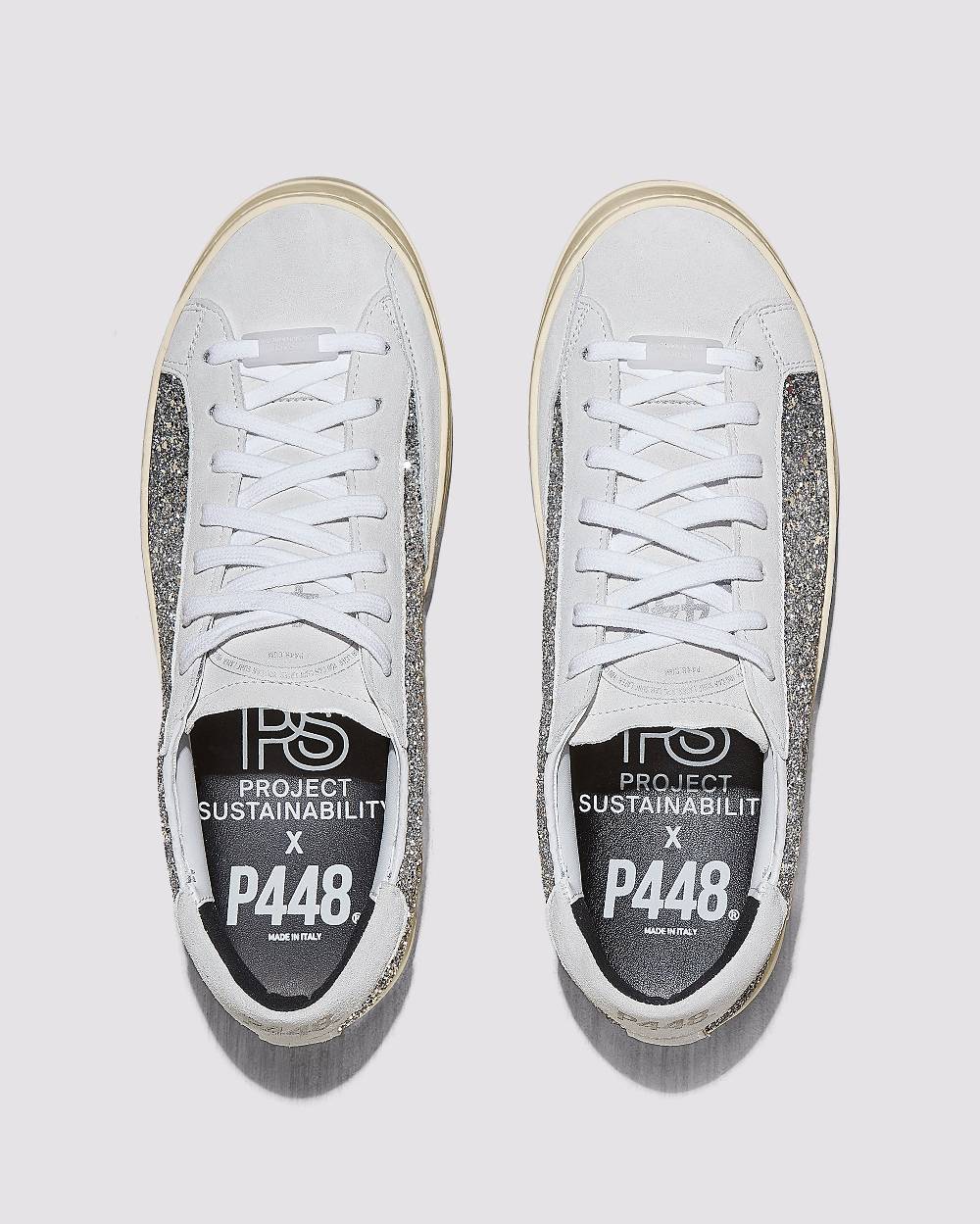 P448 John Recycled White/Silver Presa