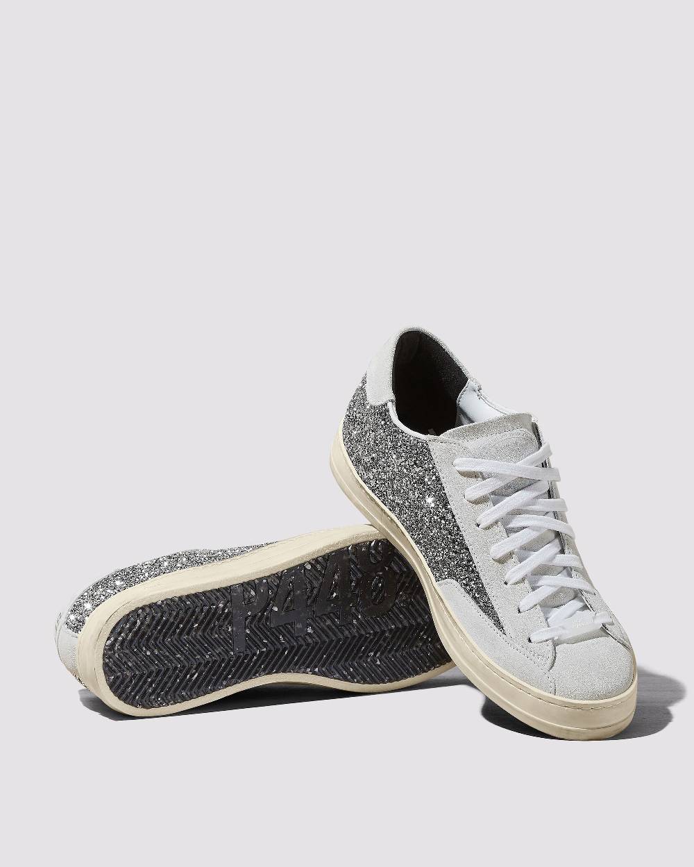 P448 John Recycled White/Silver Presa