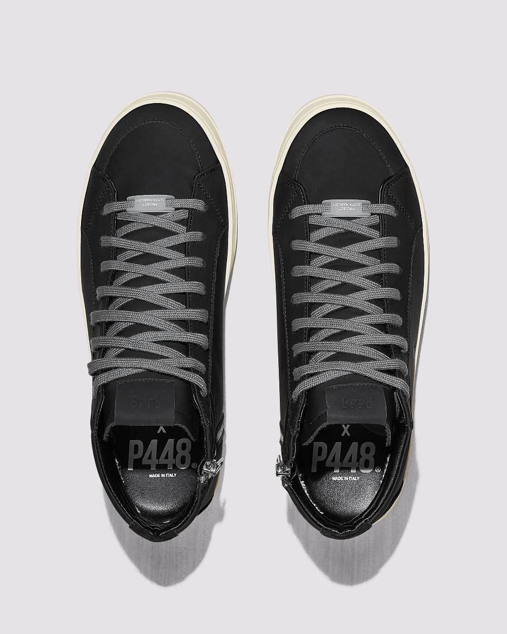 P448 Skate Recycled Black Nuova