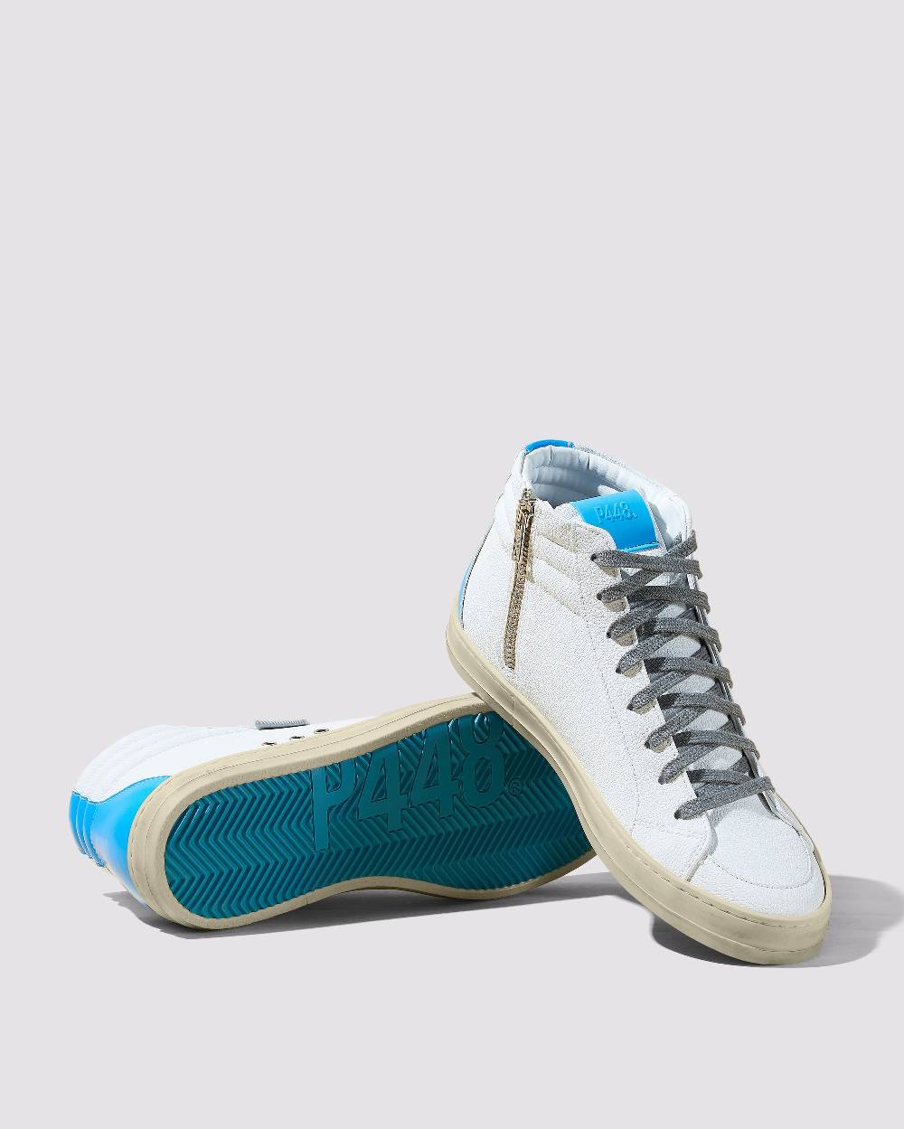 P448 Skate Recycled White/Blue Qualità Garantita
