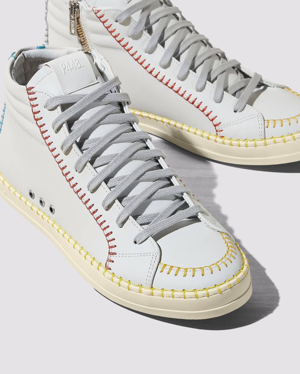 P448 Skate White/Stitch Sottocosto