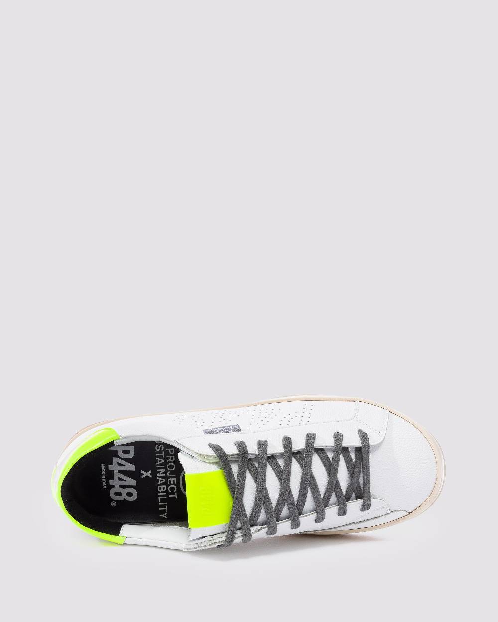 P448 John Recycled White/Yellow Negozi Online