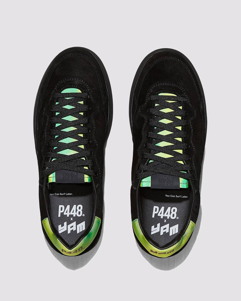 P448 Yam Black/Neon Green Convenienza