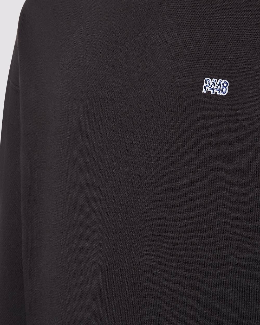 P448 P448 Sweatshirt Black In Saldo