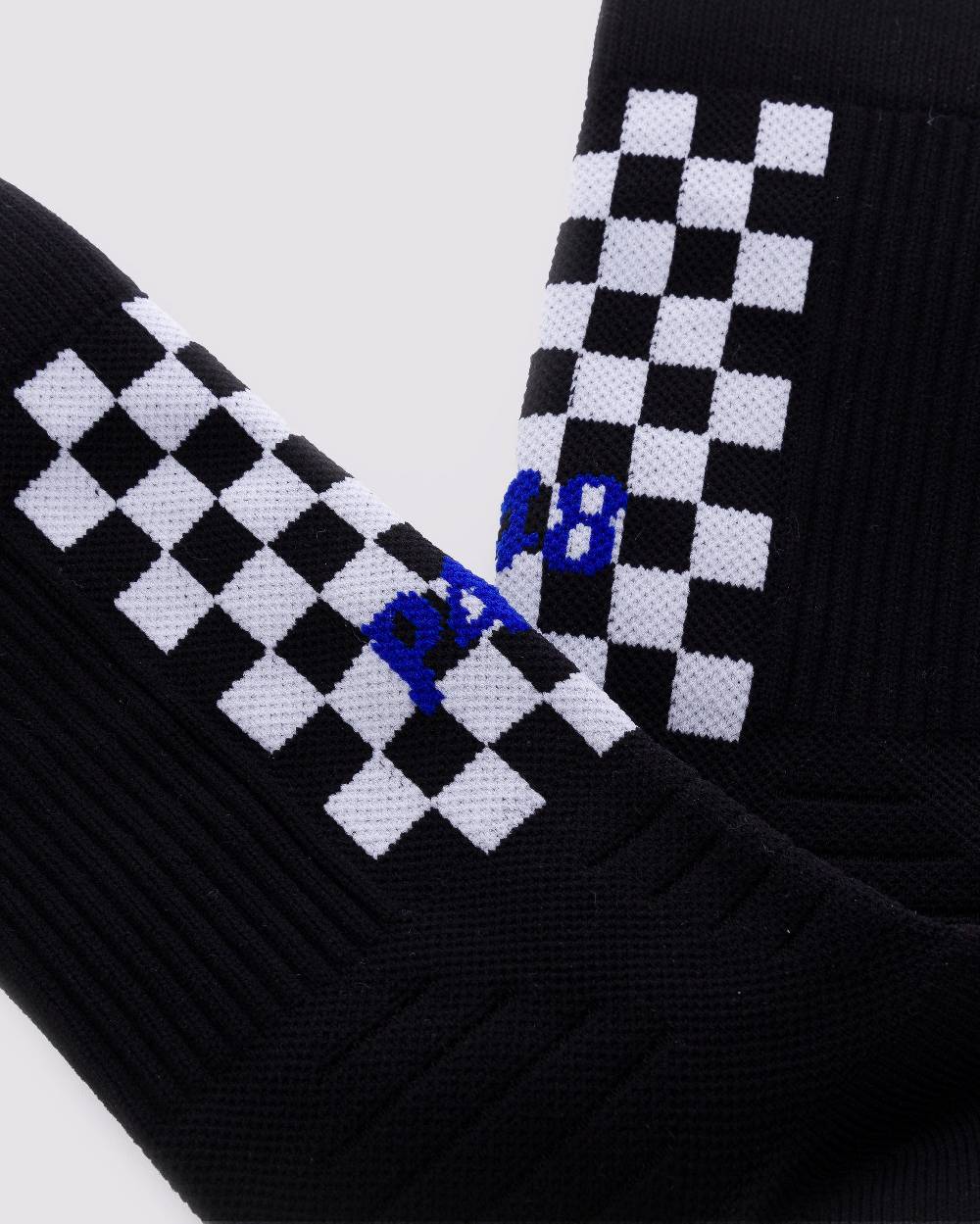 P448 Socks Black/Check 2025