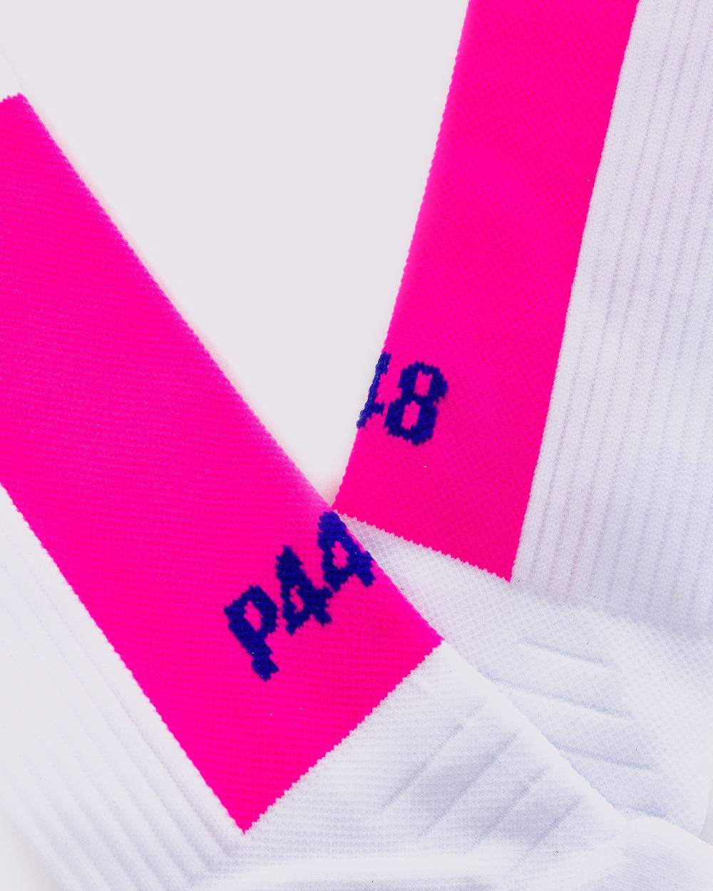 P448 Socks White/Pink Nuovo