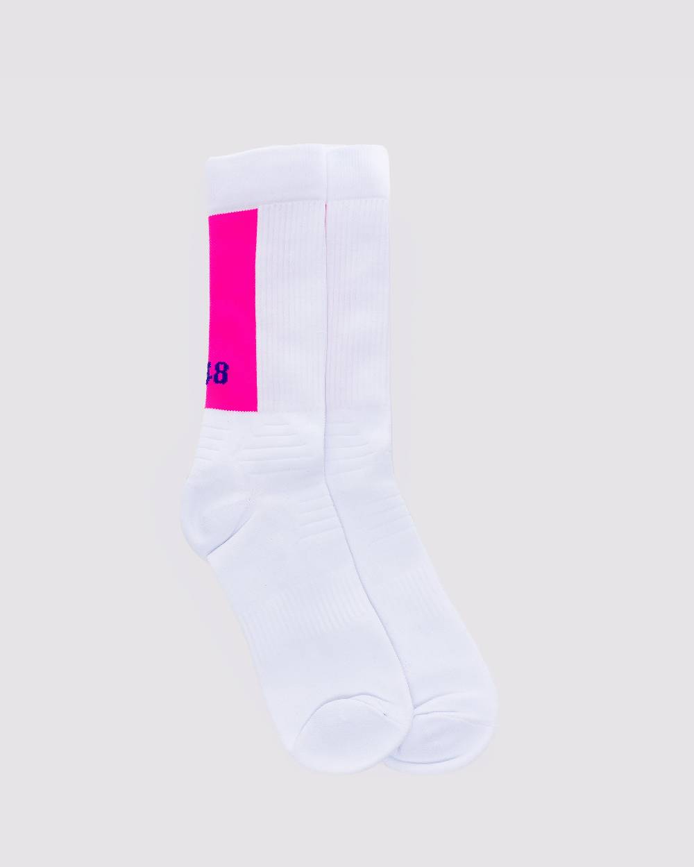 P448 Socks White/Pink Nuovo