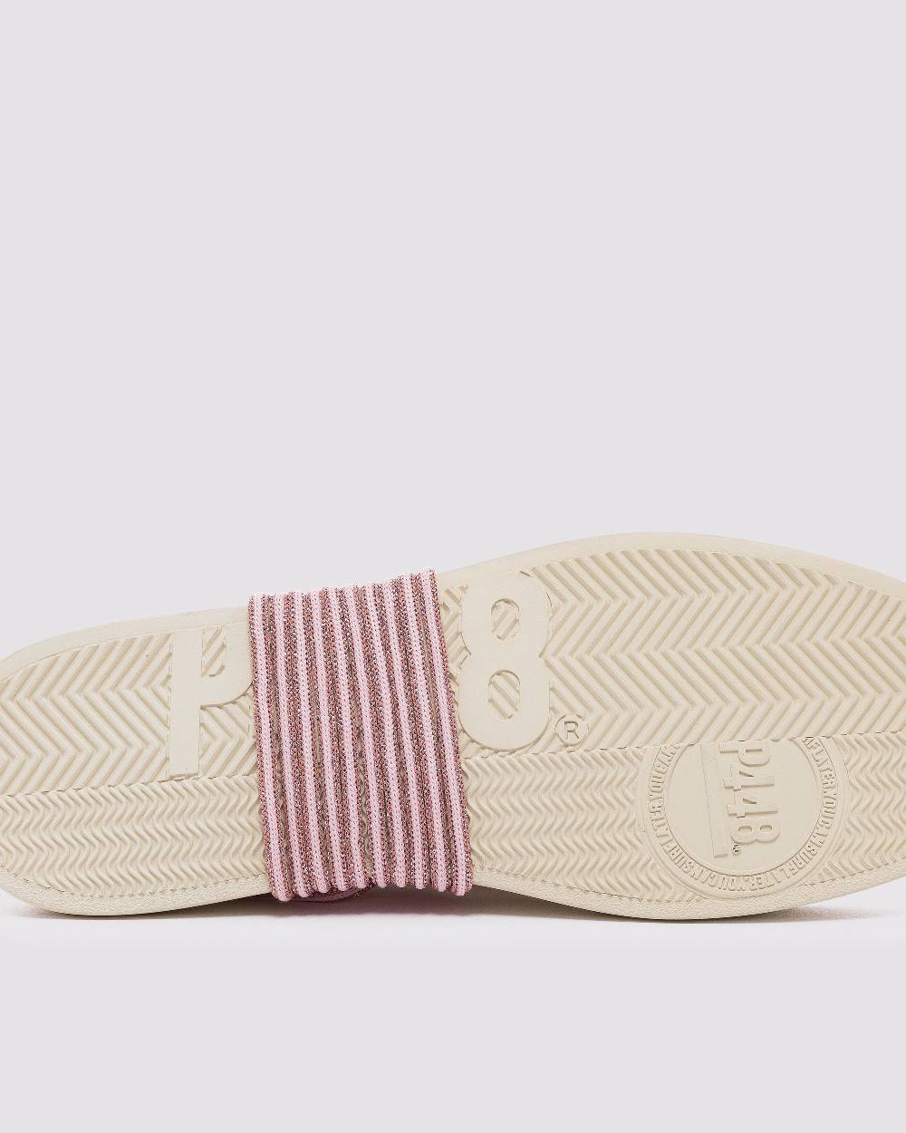 P448 Shoelaces Rose/Pink Glitter Sottocosto