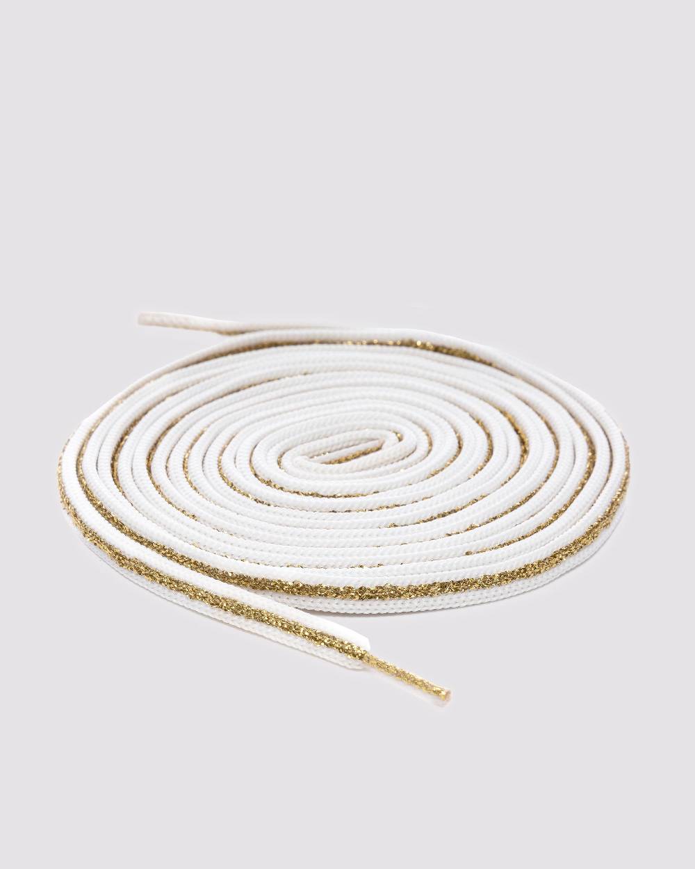 P448 Shoelaces Gold/White Outlet