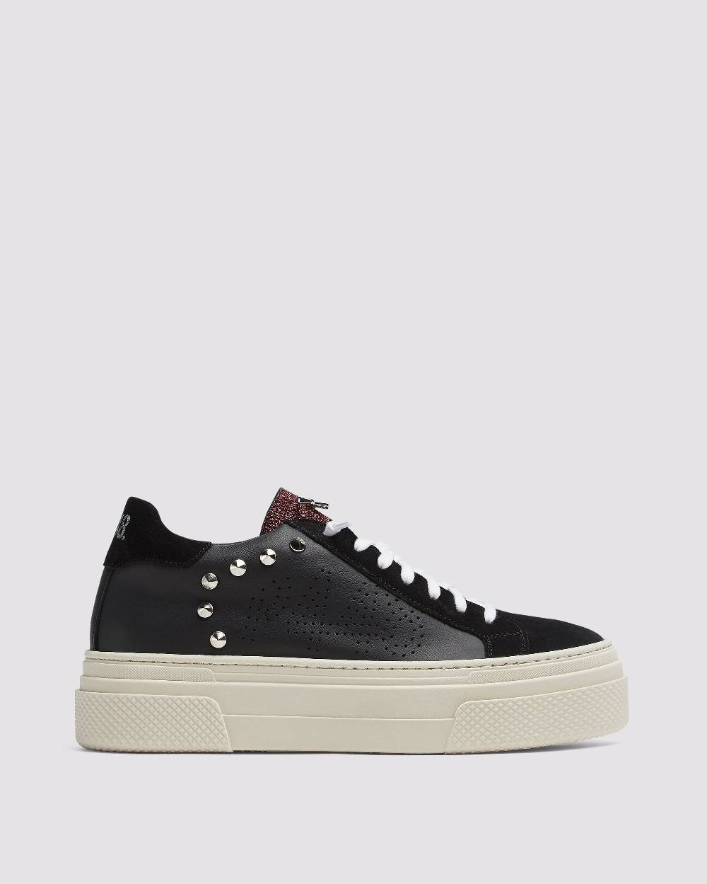 P448 Thea Platform Black/Stud