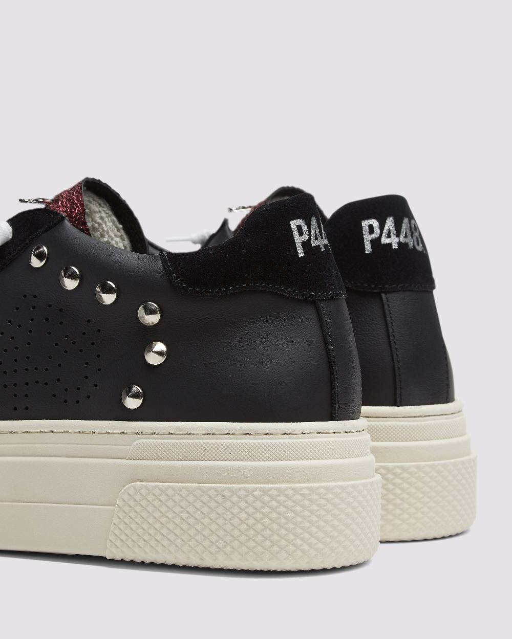 P448 Thea Platform Black/Stud In Saldo