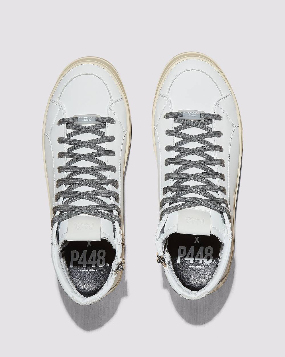 P448 Skate Recycled White Italy