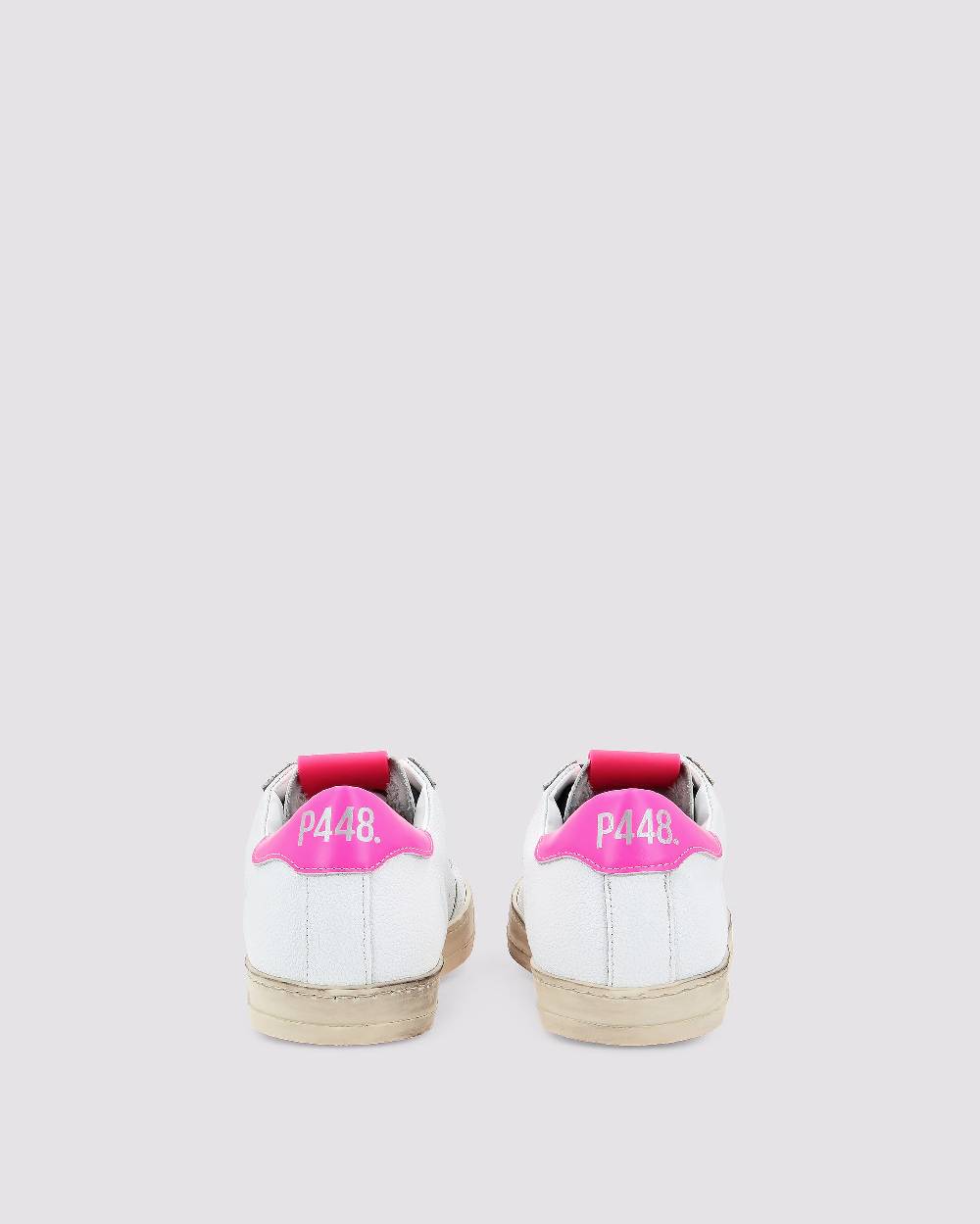 P448 John Recycled White/Fuchsia Vendita Economica