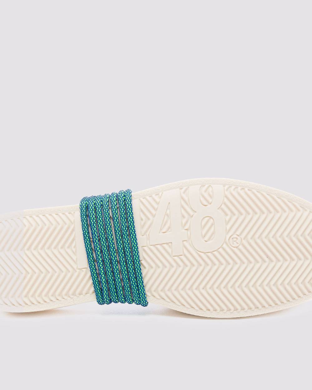 P448 Shoelaces Multi Blue Convenienza