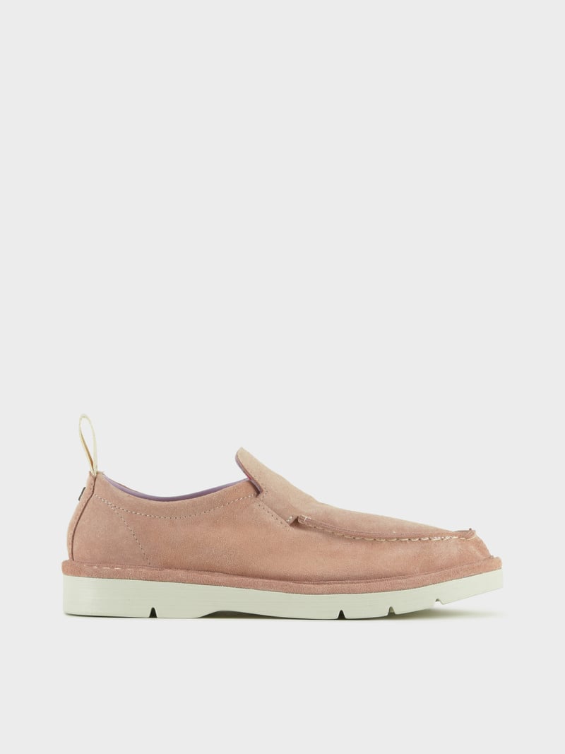 ﻿Panchic SLIP ON P19 DONNA IN SUEDE ROSA CIPRIA