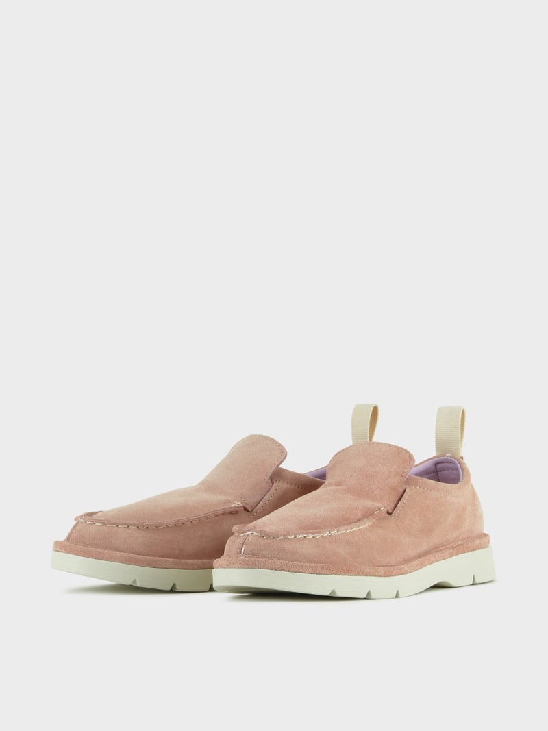 ﻿Panchic SLIP ON P19 DONNA IN SUEDE ROSA CIPRIA Moda