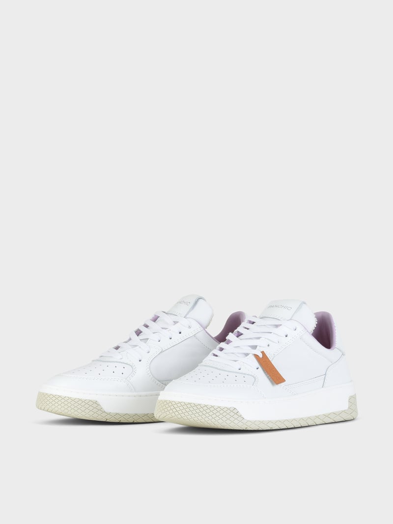 Panchic SNEAKER LOW P02 DONNA IN PELLE BIANCO Pezzi Unici