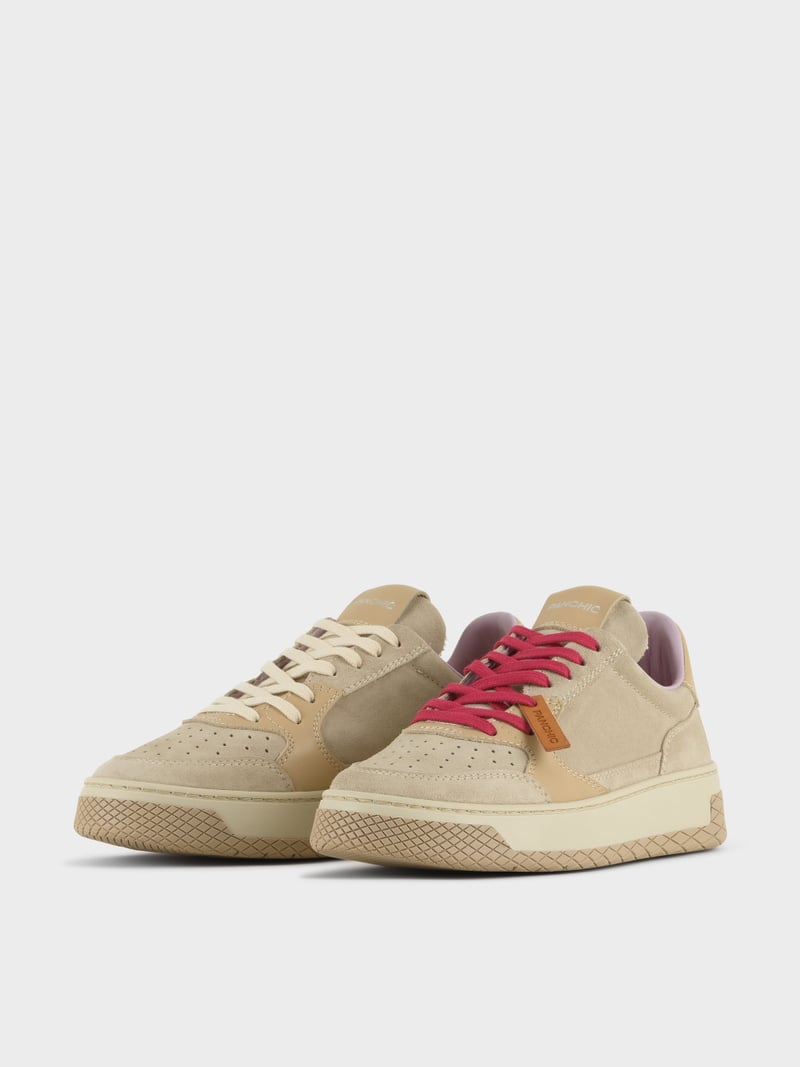 Panchic SNEAKER LOW P02 DONNA IN SUEDE E PELLE NEBBIA Negozi Online