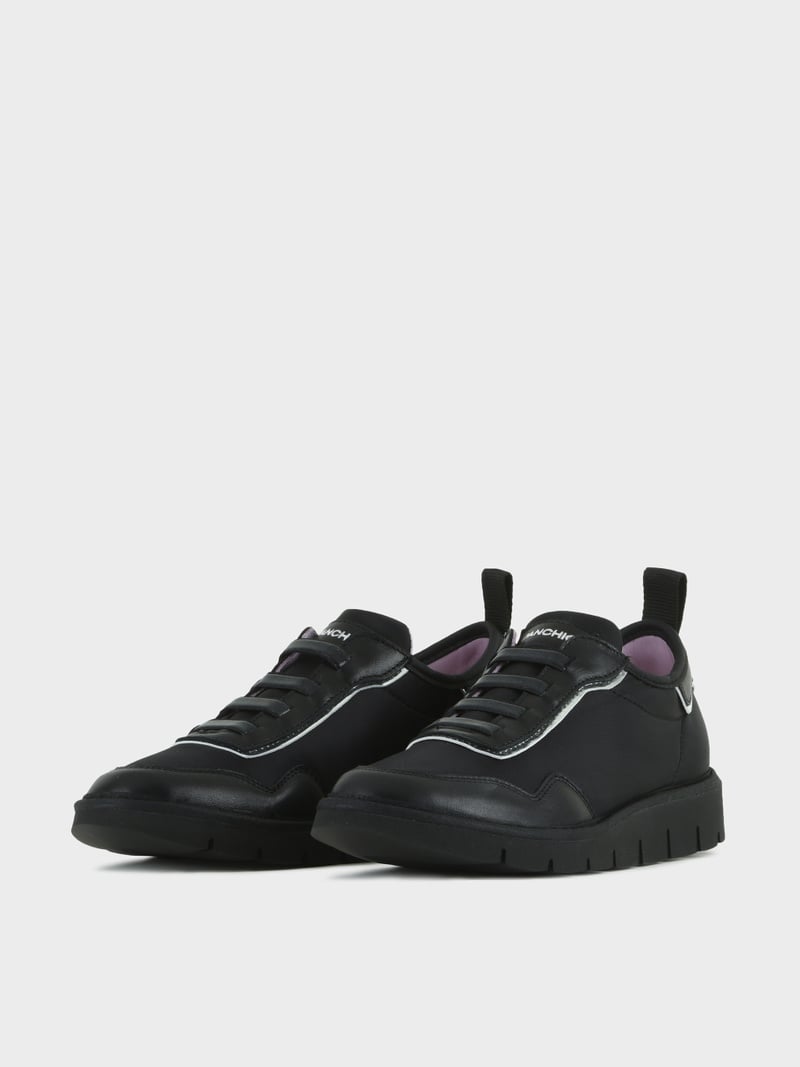 Panchic SLIP ON P05 DONNA IN NYLON E PELLE NERO Acquista Ora