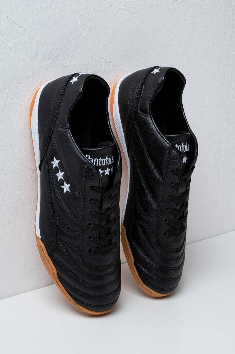 Pantofola Doro Scarpe da calcio Indoor in pelle Alloro Vendita Calda