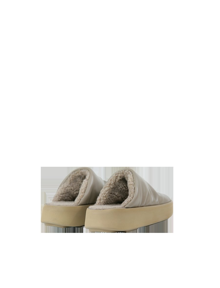 Piumestudio Sabot Sky + Fur Toupe Italia