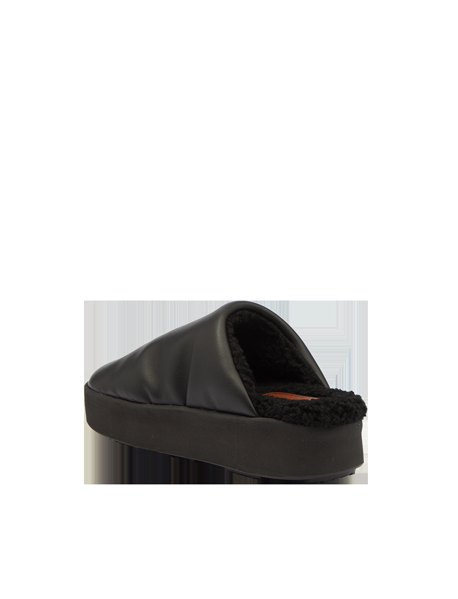 Piumestudio Sabot Sky + Fur Black 2025